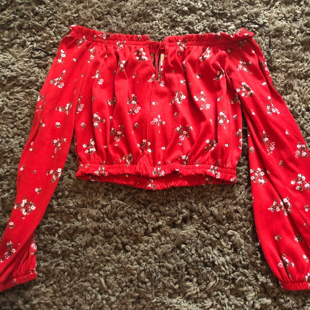 Flower Crop Top - H&M